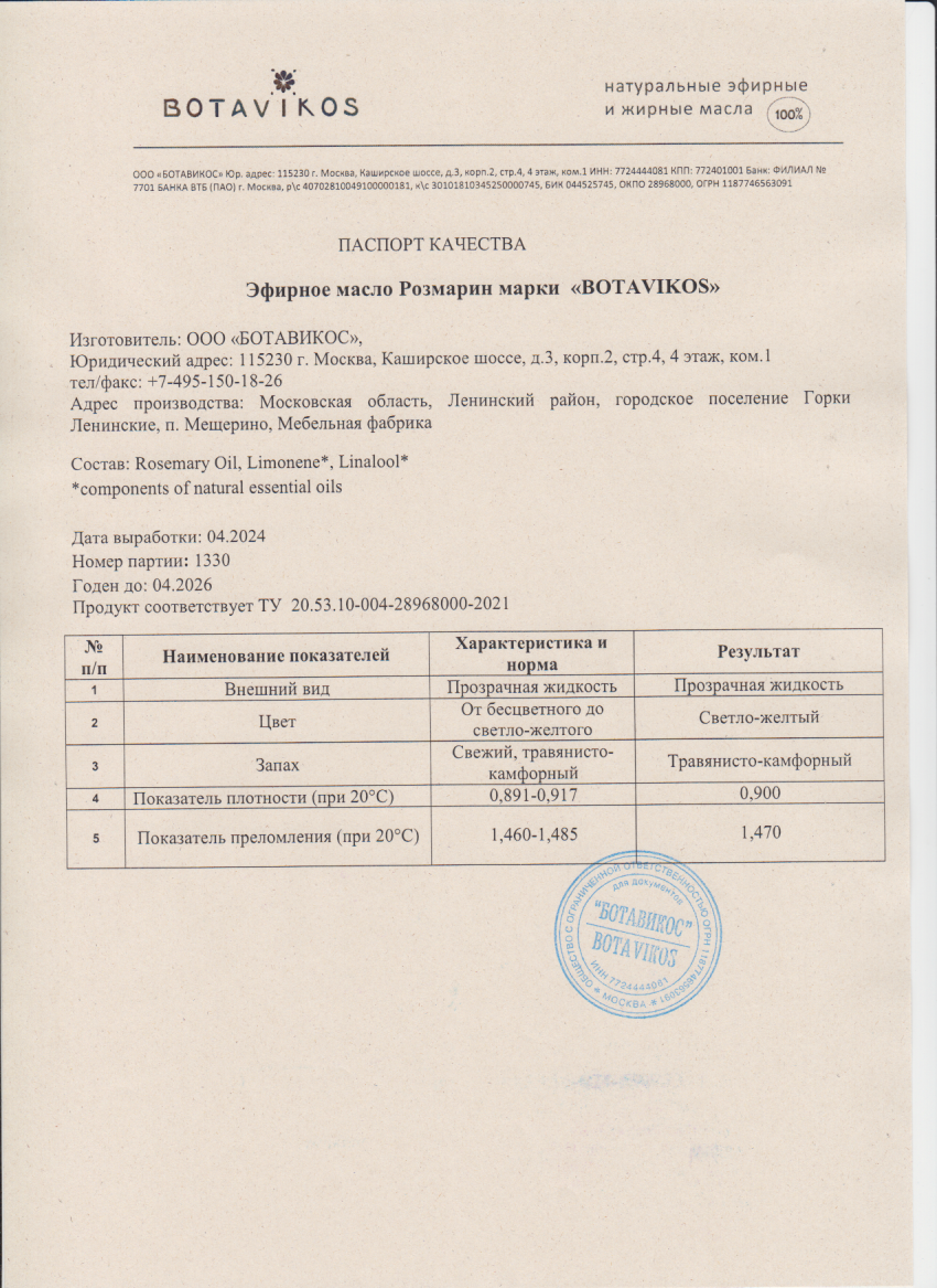 Паспорт №042024